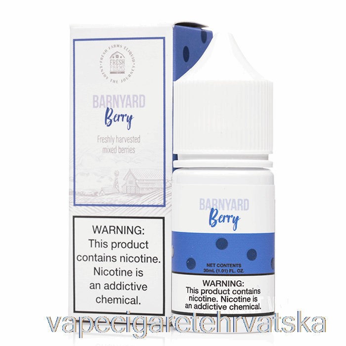 Vape Cigarete Barnyard Berry - Svježe Farme Soli - 30ml 50mg